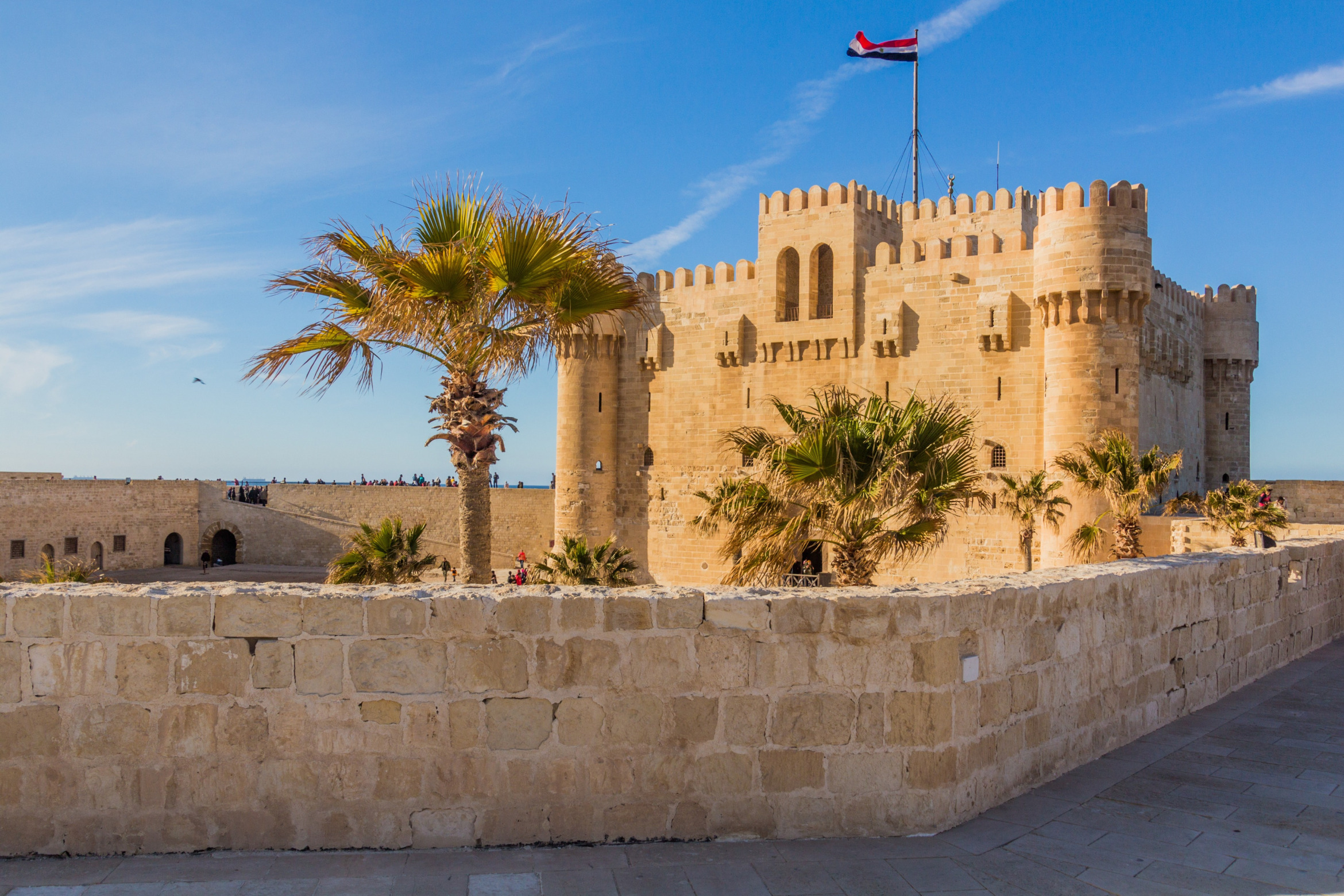 Qāitbāy-Zitadelle in Alexandria (Ägypten); Wirtschaftsdetektei Alexandria (Ägypten), Privatermittler Alexandria (Ägypten), Detektivagentur Alexandria (Ägypten), Detektivbüro Alexandria (Ägypten)